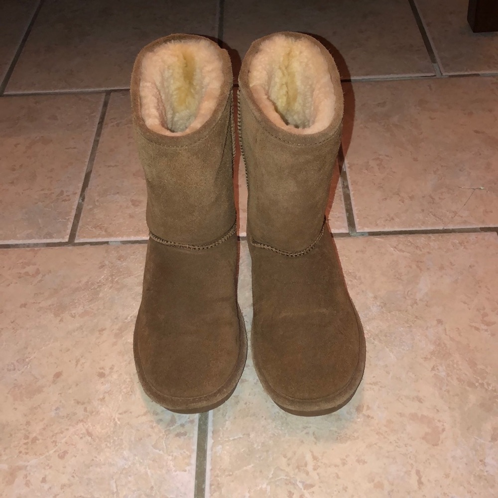 women’s brown bearpaw boots final price